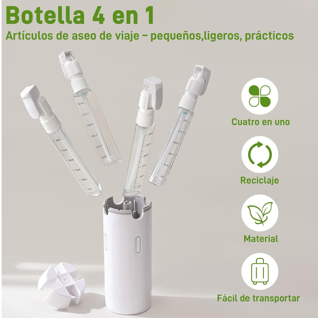 GoBottle™ Dispensador 4en1 antiderrames